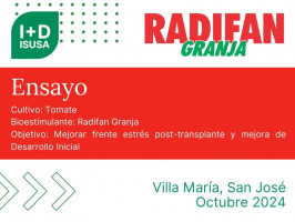 Radifan Granja en Tomate - Villa María, San José - Octubre 2025