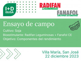 Radifan Leguminosas + Fanafol Cultivos Extensivos - Villa María, San José - Dic. 2023