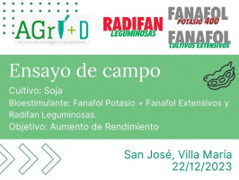 Radifan Leguminosas, Fanafol CE, Fanafol Potasio 400 - San José, Villa María - diciembre 2023